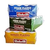 Uncle Al's Stage Plank Cookie Bundle (Pack Of 3) 1-Original 1-Lemon 1-Banana, Old Fashion, Childhood Favorite By Goode Cookie Bundles