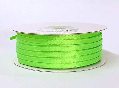 Miniatura 9 de Ben Collection Cinta de satén de doble cara de 18" x 100 yardas, recuerdo de fiesta de costura y arte (turquesa)