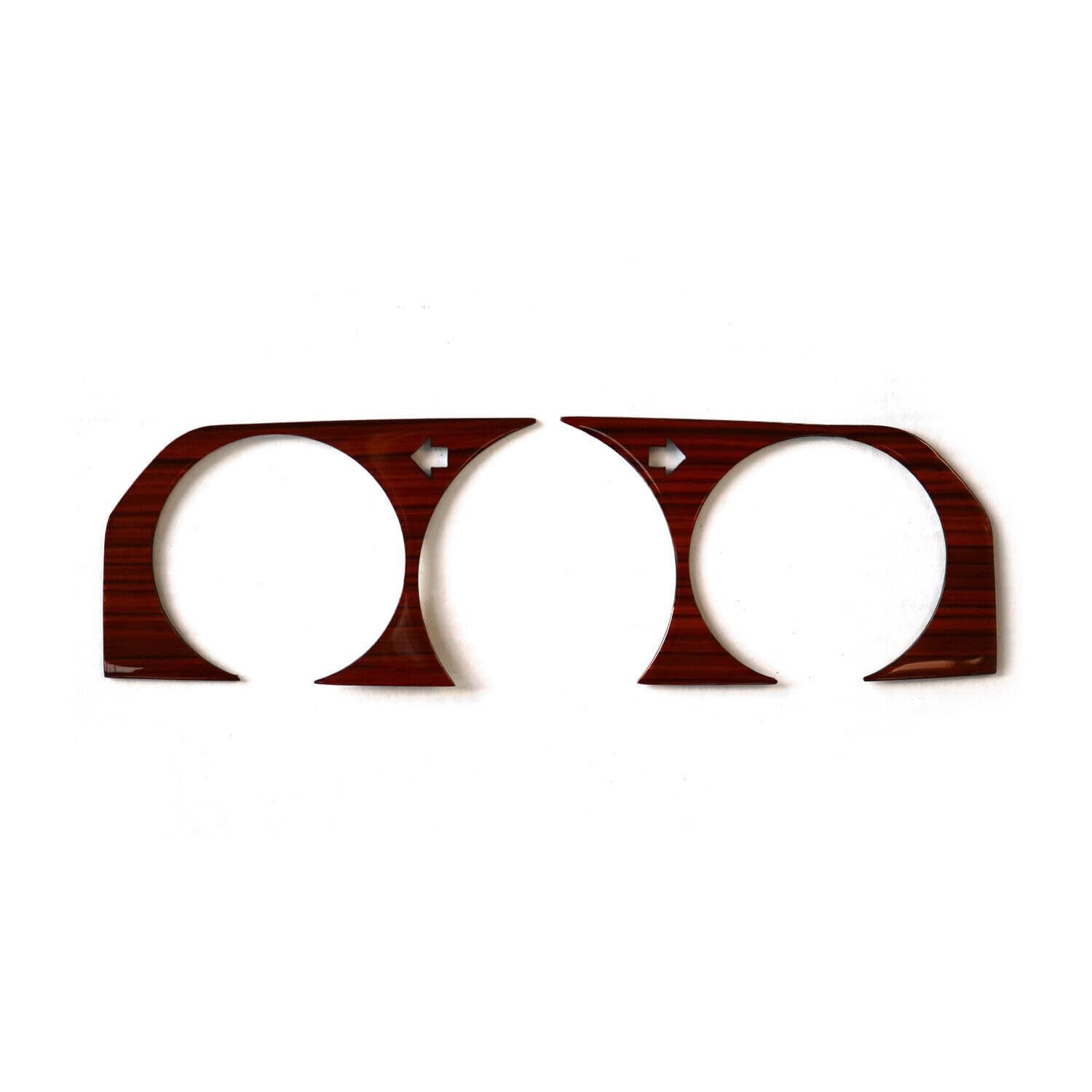 Compteur de vitesse en bois de racine compatible avec Mercedes W201 1982-1993