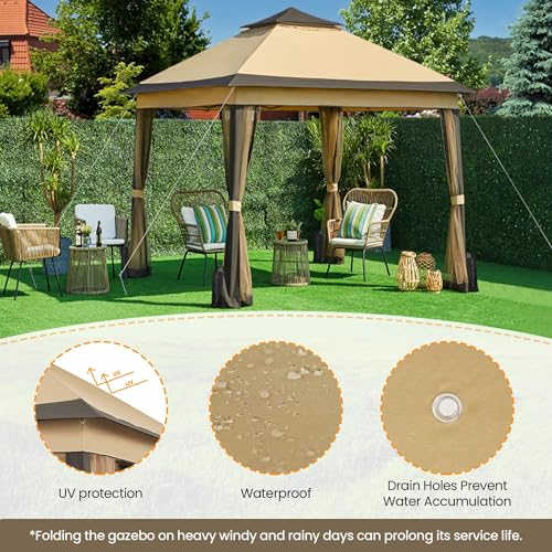 Yaheetech YT-00114350 11X11 Pop Up Gazebo Outdoor Canopy Shelter thumb #7