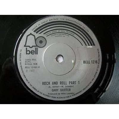 GARY GLITTER Rock and Roll Part 1/2 UK 7" 45
