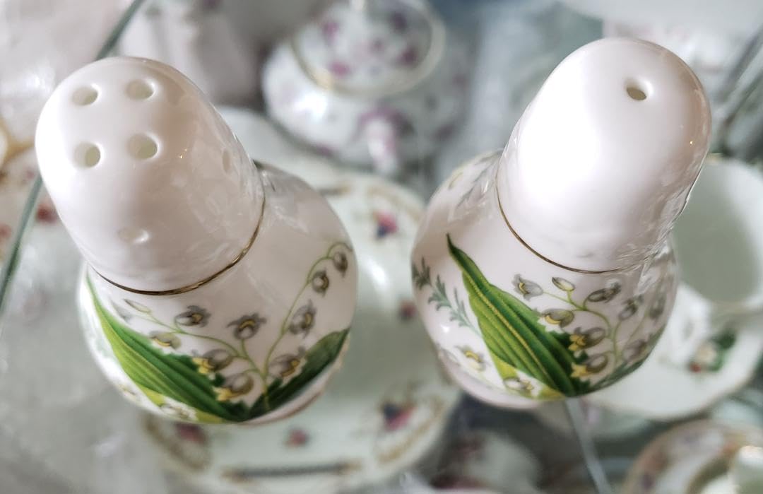 Amazon.co.jp: ハマースレイ すずらん ソルト＆ペッパー ビンテージ  