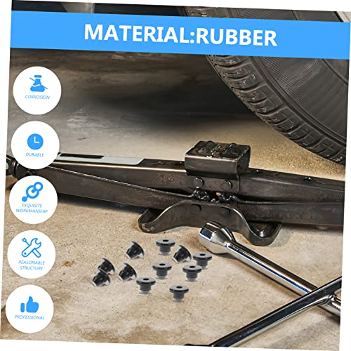Image of SUPVOX Rubber Floor Jack Oil Plug 20Pcs Set for Hydraulic Floor Jack Oil Filling and Sealing Durable Replacement Bottle Plug