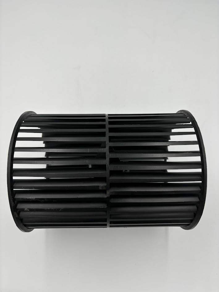 Humidaire Blower Wheel Forward-Curved, 6 in Dia, 7 13/16 in W, CW/CCW, Plastic Wheel, 2 Inlets, 1/2 in Bore