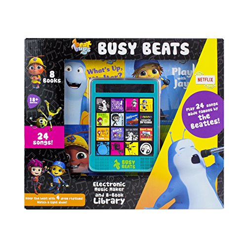 Netflix - Beat Bugs & The Beatles - Busy Beats Electronic Music Maker and 8-Book Library - PI Kids Netflix - Beat Bugs & The Beatles - Busy Beats Electronic Music Maker and 8-Book Library - PI Kids