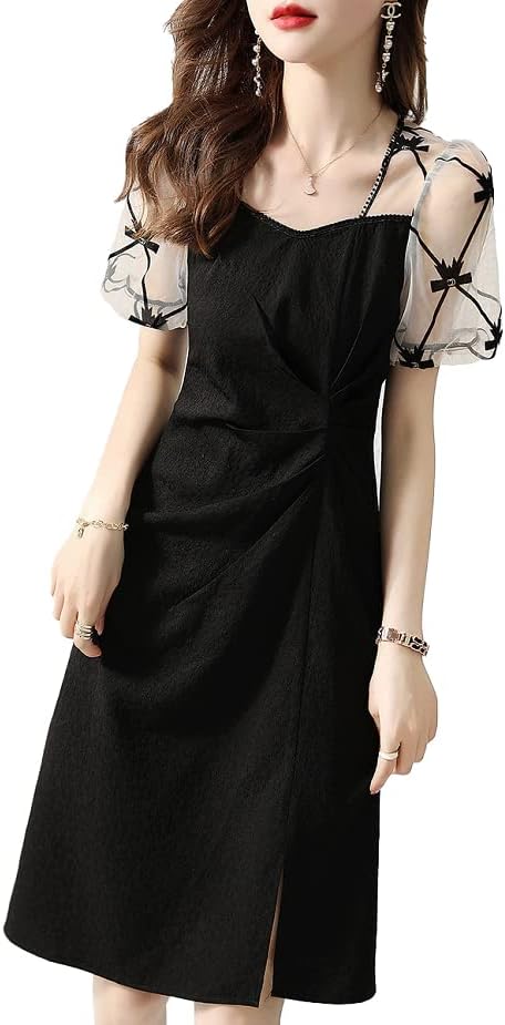 Talaro 22年 ワンピース レディース 夏 タイトワンピース Ol オフィス ミニワンピース きれいめ 膝上