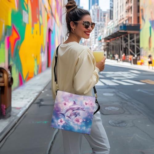 Image of HUGS IDEA Boho Bags for Women Leather Handbag Shoulder Bucket Crossbody Purse