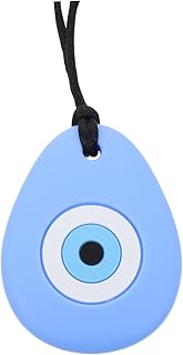 TOYANDONA 1Pc Silicone Dentes Goma Mastigar Brinquedos Brinquedo Para Crianças Colares Para Crianças Silicone Mastigar Colar Brinquedos Sensoriais Do Bebê Mordedor Do Bebê Colares Prático