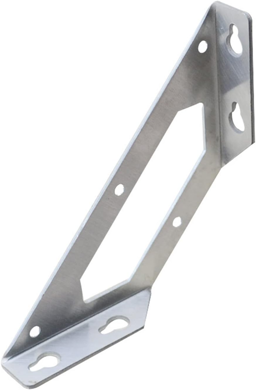 Angle Code, 2 Stainless Steel L-Shaped Corner Code 90 Degree Right Angle Thickened Fixed Plate Joint Tripod Brackets