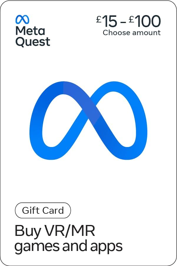 META Quest Gift Card - UK Redemption Only - Delivered by post