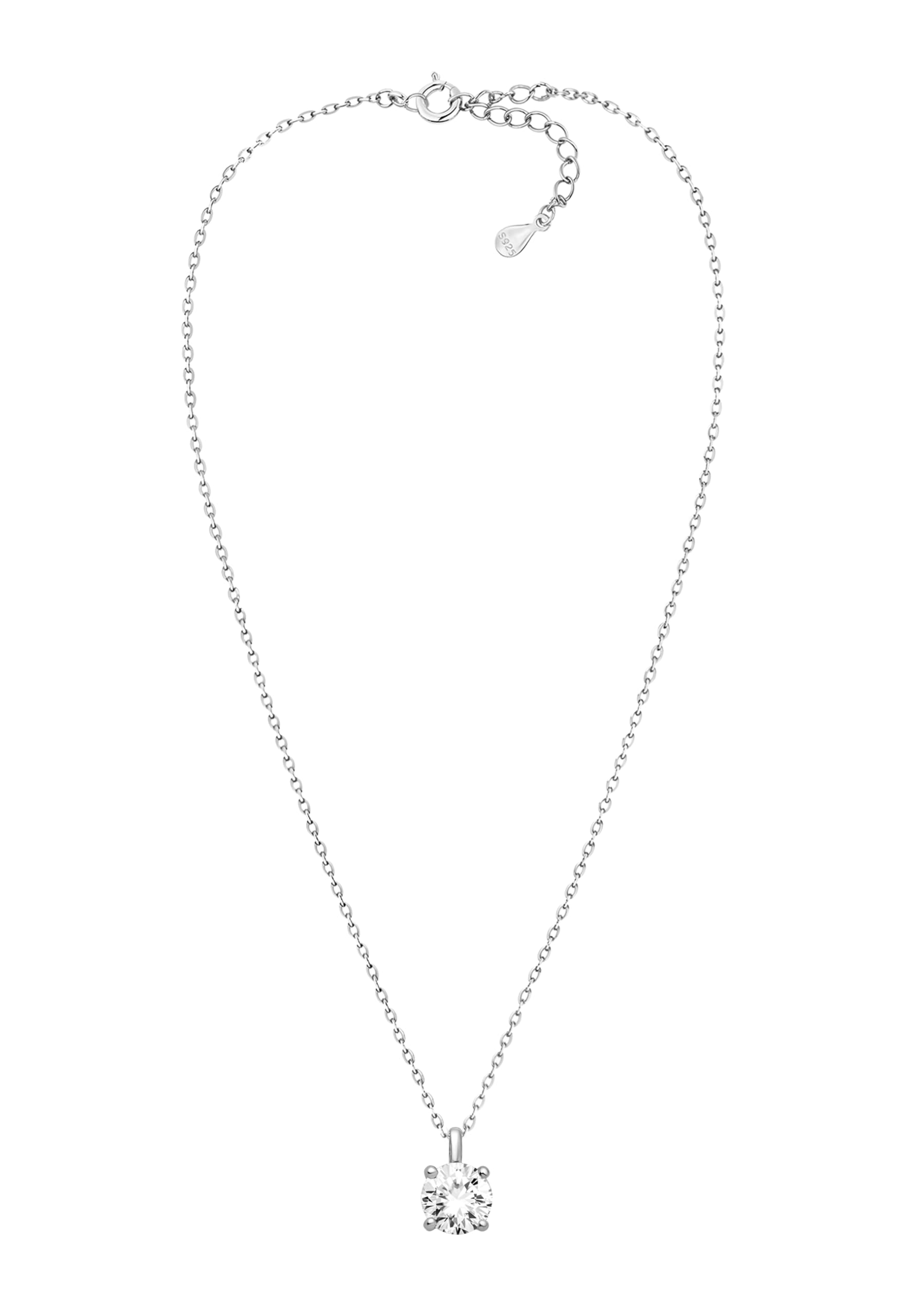 Sofia Milani - Collar para Mujeres en Plata de Ley 925 - Colgante de Cubic Zirconia - 50340