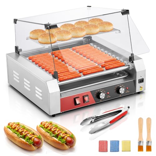 FOHERE 11-Roller Hot Dog Machine