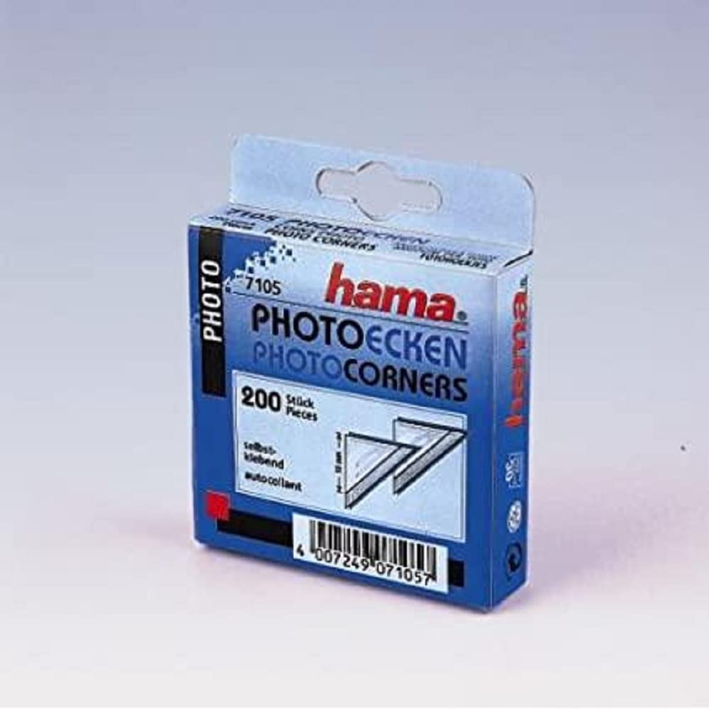 Hama Photo Corners Pack of 200