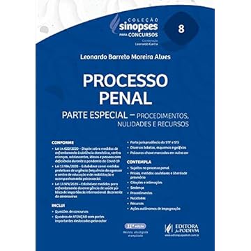 Capa do livro Processo Penal - Parte Especial