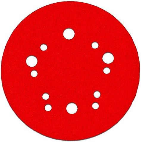 Diablo DCD050080H15G 5 in. 80-Grit Universal Hole Random Orbital Sanding Disc (15-Pack)