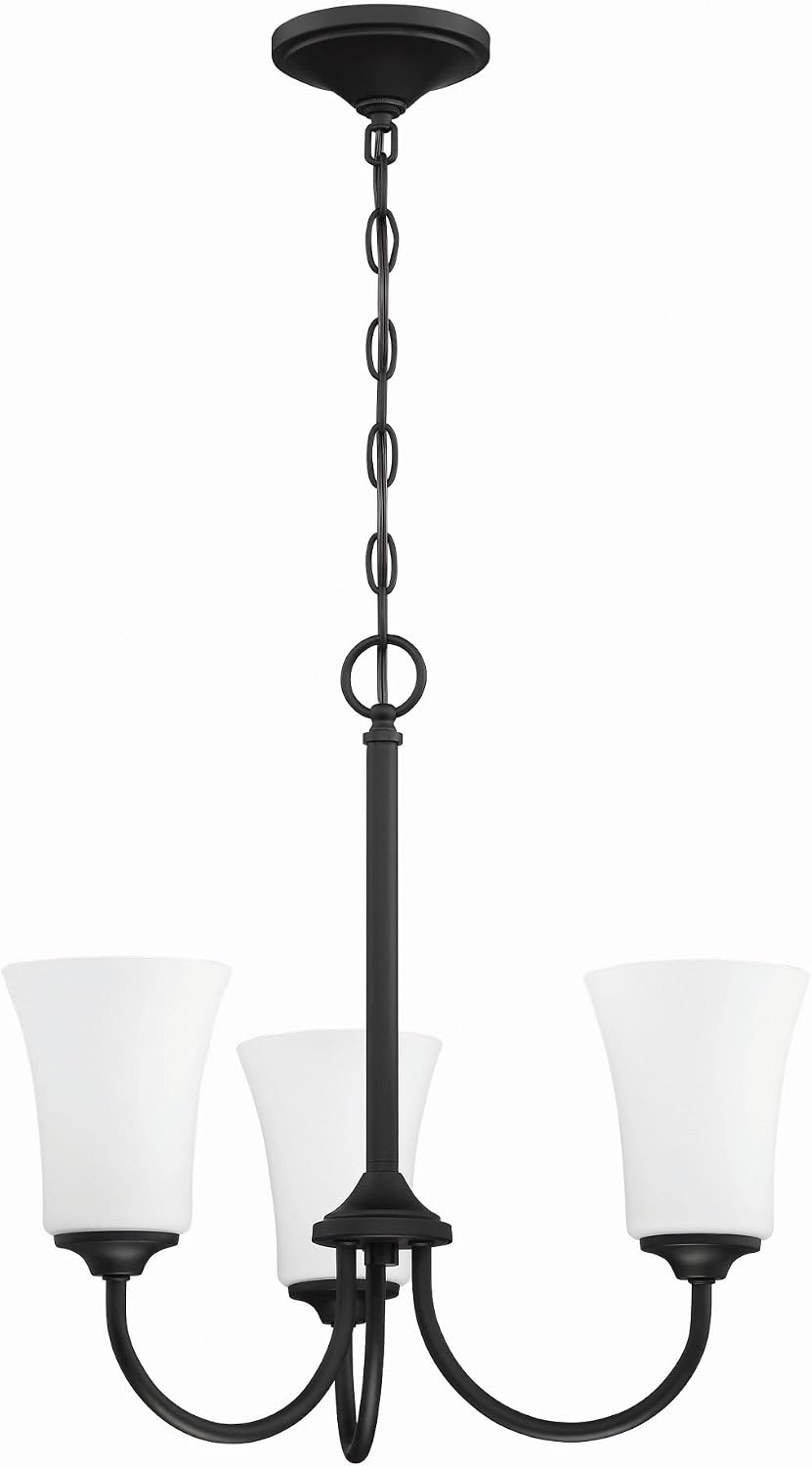 Craftmade Gwyneth 3 Light Chandelier Brushed Polished Nickel