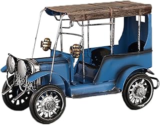 Antique Vintage Car Model Handcrafted Classic Car Ornament for Home Office Desktop Decoration Hobbies