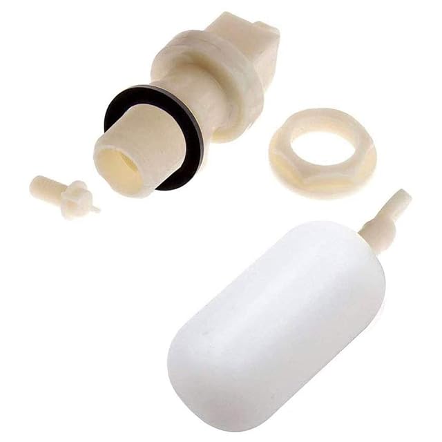 Foto 4 de 8 de Lucky Farm - Válvula de flotador de agua de 1/2 pulgadas con brazo ajustable, válvula de bola de flotador…
