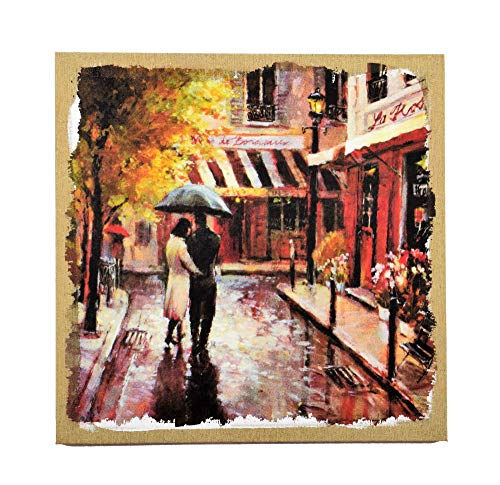 yvanmoinscher Tableau Decoration Murale, Tableaux Deco Muraux,Impression sur Toile De Lin 40 * 40cm Cover