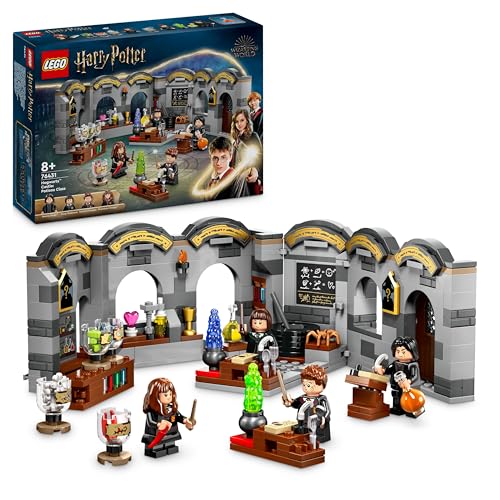 LEGO Harry Potter Schloss Hogwarts: Zaubertrankunterricht, Fantasy-Spielzeug, baubares Klassenzimmer, Geschenkidee für Jungen, Mädchen und alle Fans, mit Hermine Granger und Severus Snape 76431