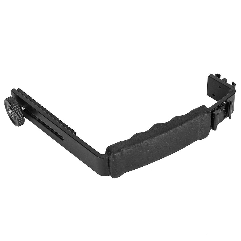 Fydun Supporto per Staffa per Fotocamera Supporto per Flash per Fotocamera Pesante Staffa a L Supporto per Adattatore per Doppio Supporto per Pattini Caldi Supporto per fono