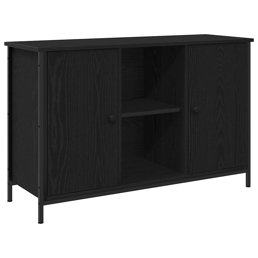 Meuble TV moderne industriel en bois et métal pour vos soirées salon