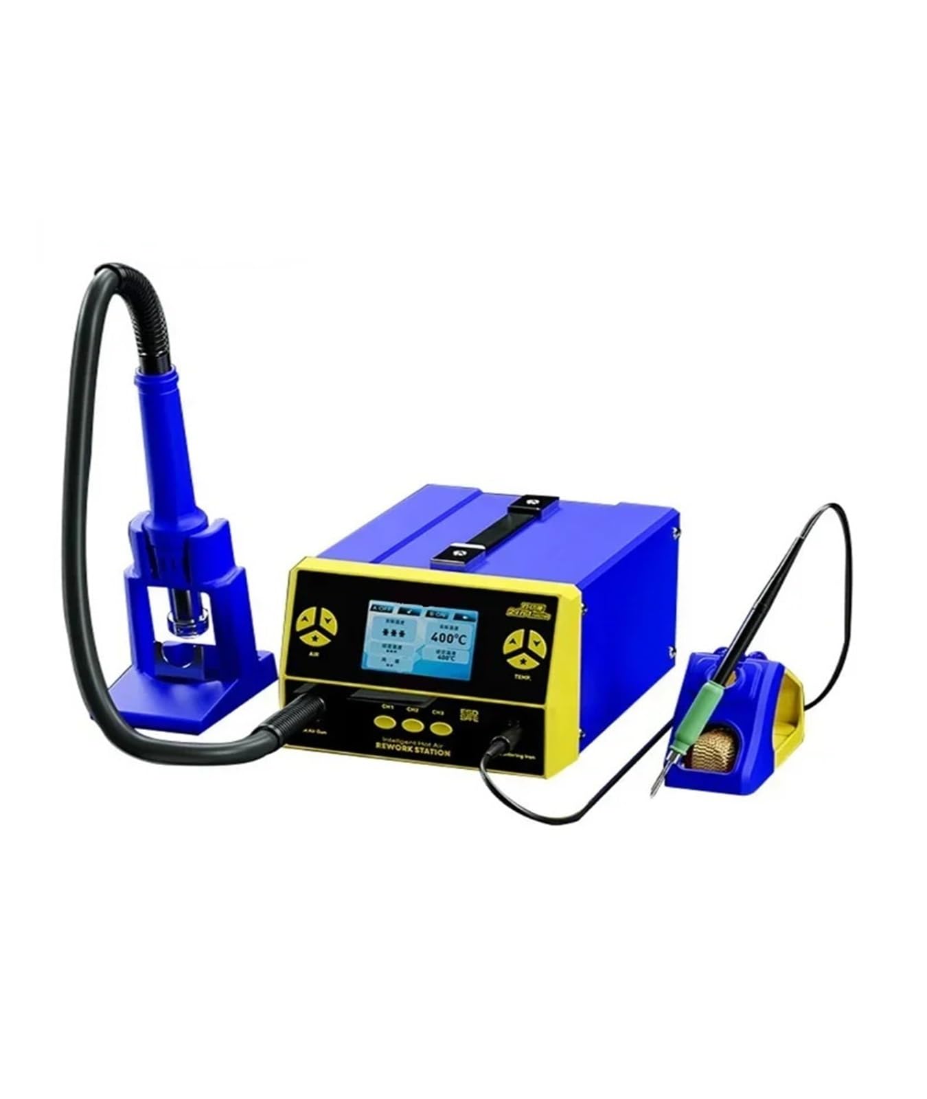 Estación de soldadura 861DS ideal para reparar teléfonos móviles y tabletas