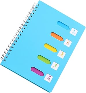 PLAFOPE Cadernos Pequenos Cadernos Espirais Sketchbook Para Meninas Caderno Espiral Com Divisórias Caderno Pessoal Espiral Colorido Caderno Pequeno Caderno Papel Milimetrado Grande