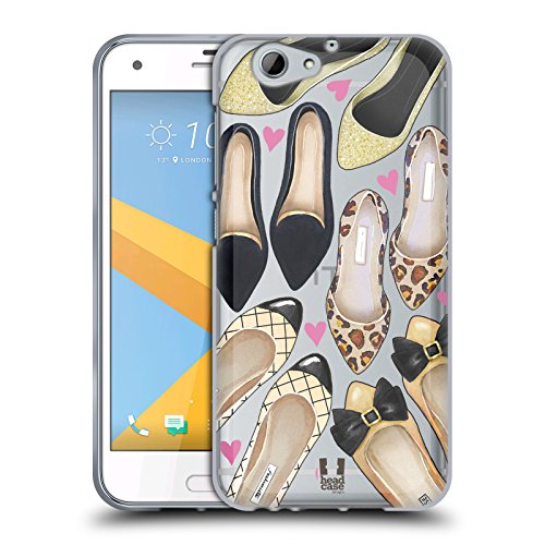 Head Hülle Designs Flache Schuhe Schuhe Soft Gel Hülle für HTC One A9s
