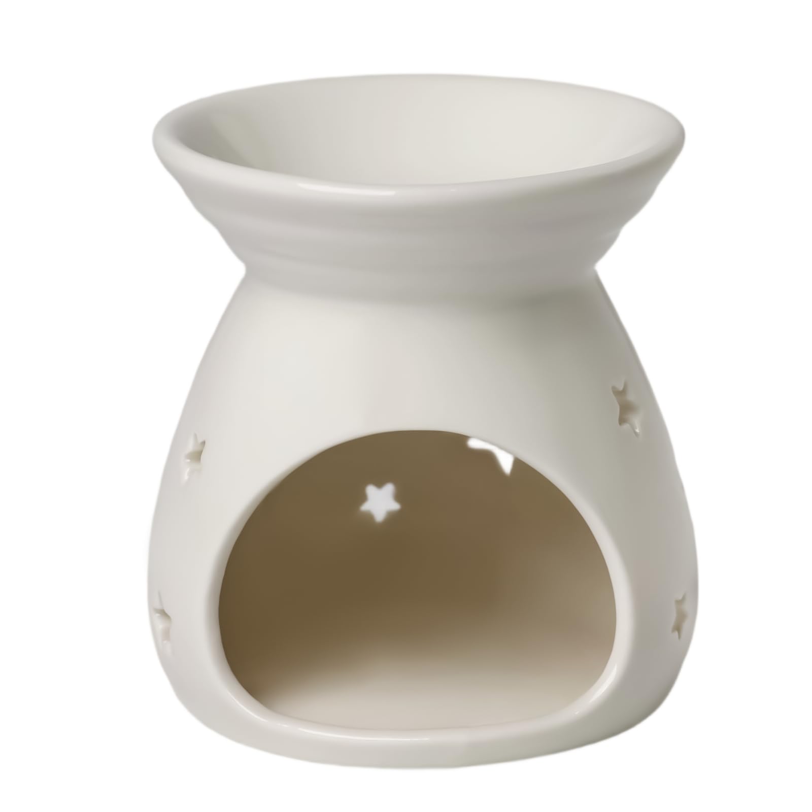 GDCZ Ceramic Perfume Burner, Night Fragrance Lamp Aromatherapy Stove Bedroom Living Room, Used for Bedrooms, Living Rooms, Offices, Hotels, or Beauty Salons.Romantic Home Decor