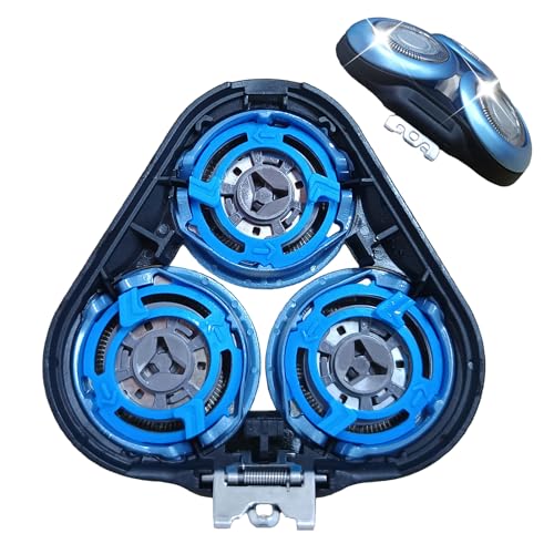 Sh50 Cabezales De Afeitado De Repuesto Compatibles Con Philips Series 5000/6000 Los Cabezales De Afeitado Nuevo Y Mejorado DiseñO Para Un Afeitado Limpio (Medio Cabezal)