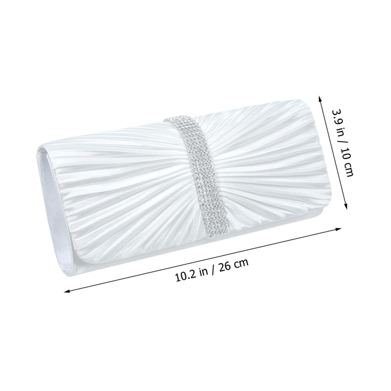 GALPADA Chic Evening Bag for Women Shoulder Bag Rhinestone Decoration for Wedding Party Cruise