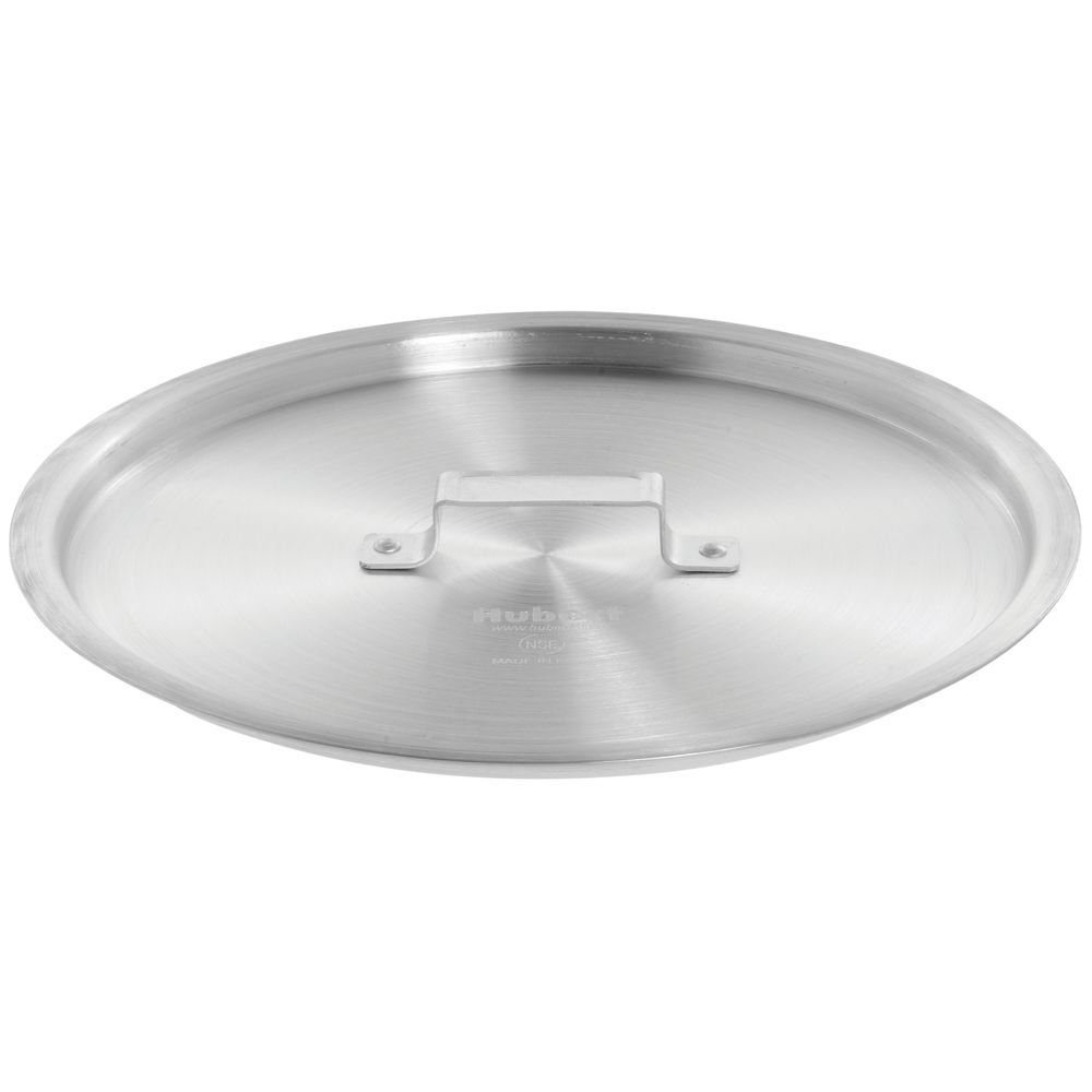 Stock Pot Lid Cover for 60 Quart or 24 Quart Brazier Aluminum - 18 1/10 Dia by HUBERT – 60.0 quarts, Aluminum, Silver, Model KASP060C
