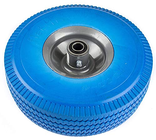 Rueda tubeless de caucho sólido 4 pulgadas miniatura 5