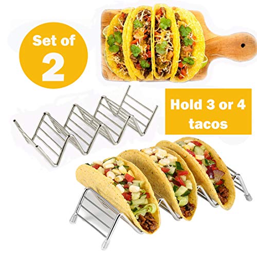 Taco Holder, taco holder stand,Stainless Steel Taco Rack, Good Holder Stand on Table