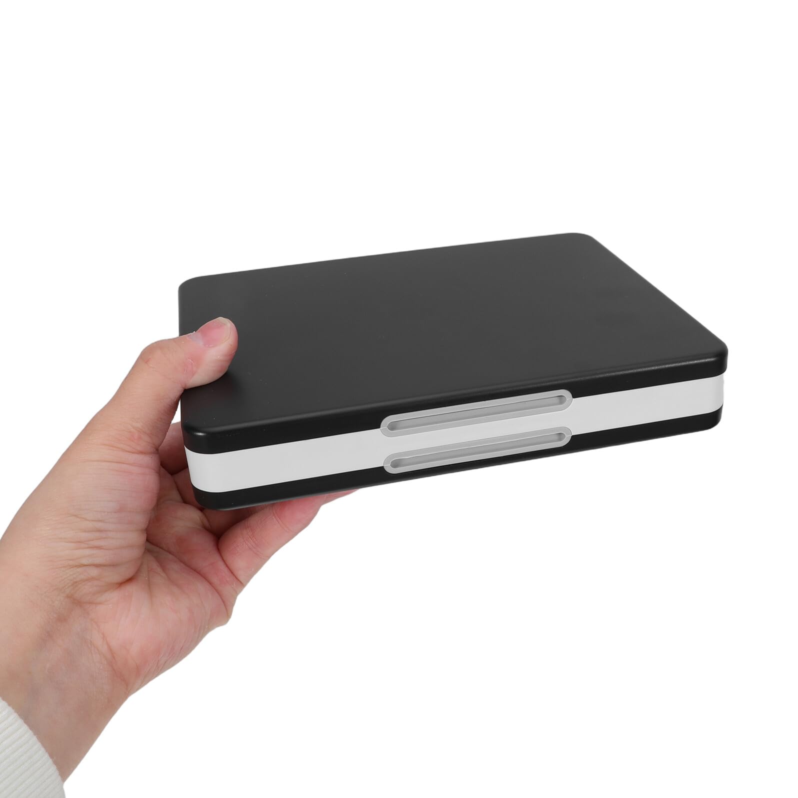 Porta Carte Compatto per Giochi da 48 Scomparti, Custodia Rigida Magnetica in Plastica Abs e Silicone, Organizer Portatile per Switch, per Viaggi e Uso Quotidiano