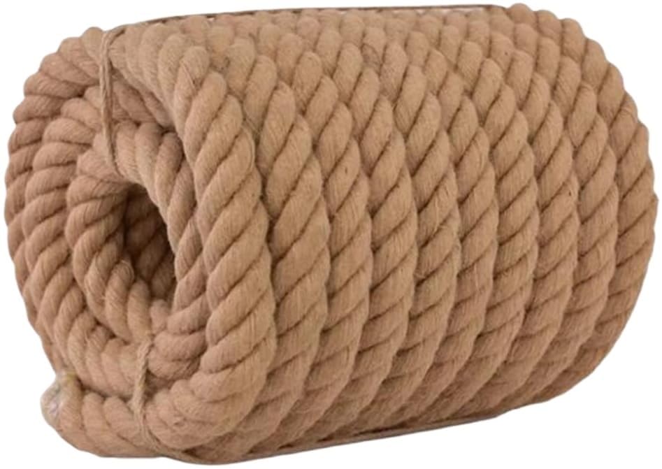 Corde de chanvre 22mm pour garde-corps de terrasse et déco marine