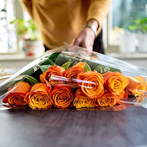 Clear Cellofaan Wrap Roll Crystal Clear cellofanen roll 2,5 Mil Dikheid Lange Film voor Geschenken, Manden, Hamper… - Afbeelding 8