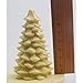 NEW 3D Christmas Tree Candle Mold Soap Mould Flexible Silicone Mold Icing Kangsanli