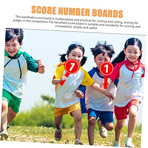 Juego de paletas numeradas para puntuación Artibetter miniatura 5