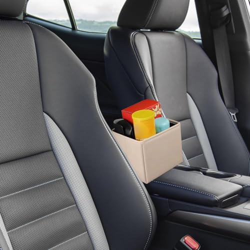 Bote de basura para coche impermeable que elimina el desorden en los asientos traseros 2