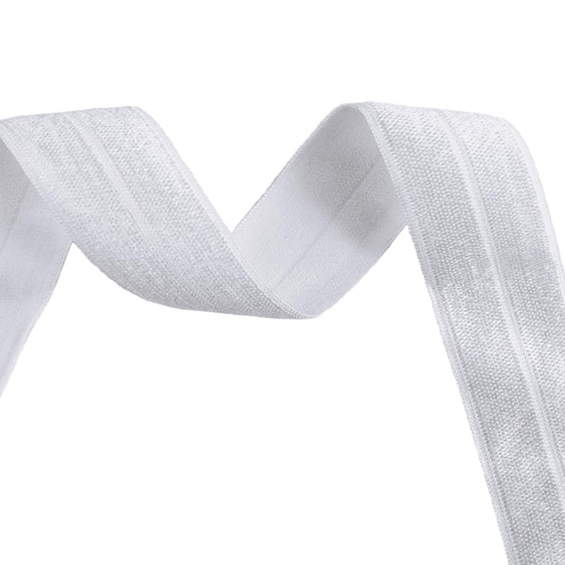 Brede platte elastische band, PP Weefband 6m bij 25mm