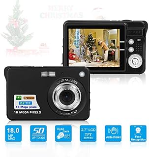 HD Mini Digital Cameras,Point and Shoot Digital Cameras for Kids Teenagers Beginners-Travel,Camping,Outdoors,School