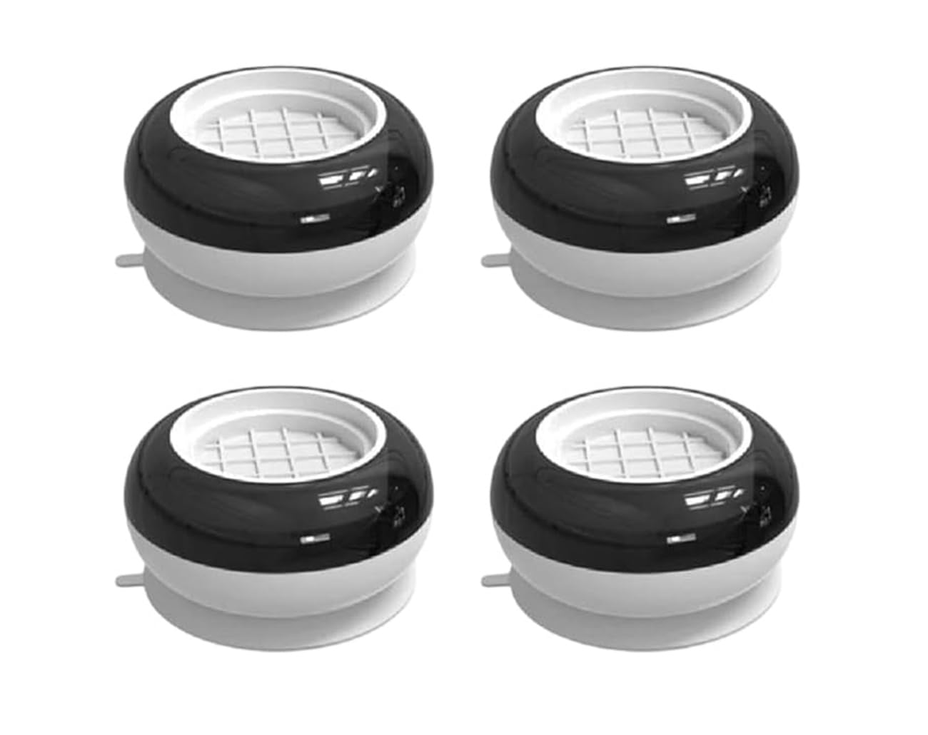 Global Impex Washing Machine Pad Shock and Noise Cancelling Washing Machine Support, Noise Reducing Anti Slip Anti Vibratior Machine Feet Pads 4Pcs