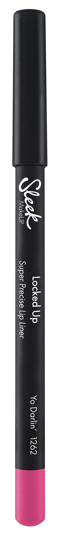 Sleek MakeUP Locked Up Super Precise Lip Liner, Long Lasting, Super Pigmented, Yo Darlin' (Pink) 1.8g