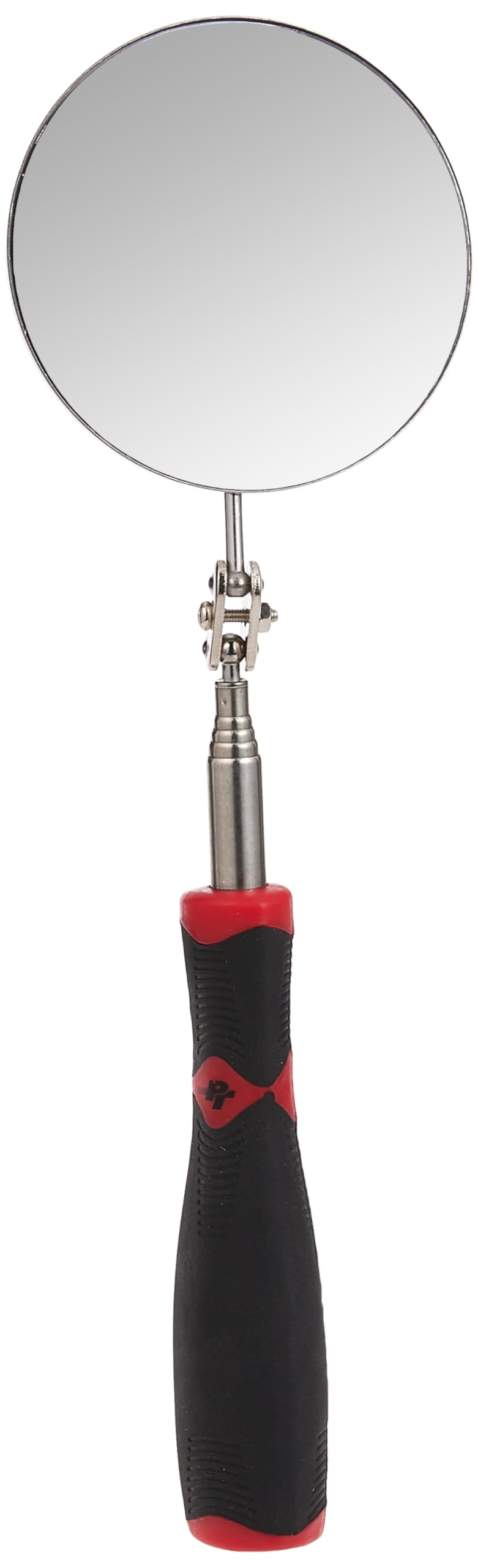 PERFORMANCE TOOL W9141 3.5" Jumbo Round Inspection Mirror, Extends From 11-3/8 To 30"