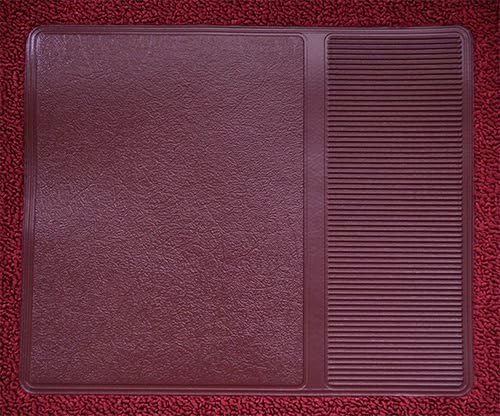 ACC Automotive Carpet Compatible with 1966 to 1969 Mercury Cyclone, 2 Door 4 Speed (615-Red Nylon Loop)