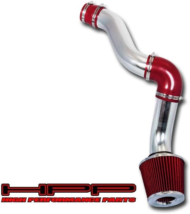 Cold Air Intake Kit & Red Filter Combo Compatible for 2005-2009 Chrysler 300 Touring/Limited 3.5L V6