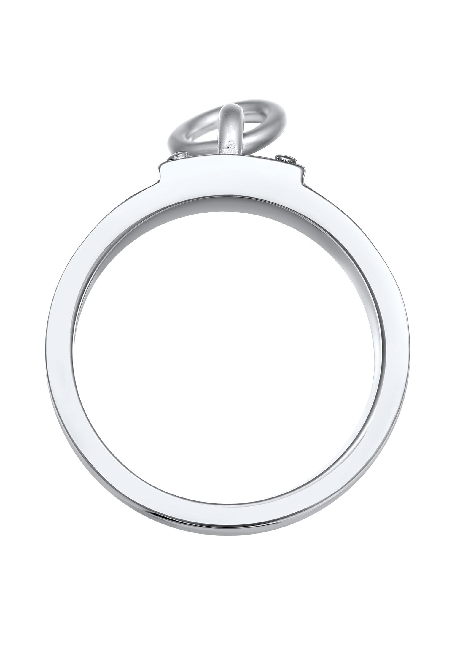 Kuzzoi Anillo de plata de ley 925 para hombre con diseño de junta tórica de plata de ley 925, anillo ancho para hombre en tamaño 60 – 66, 0607190424
