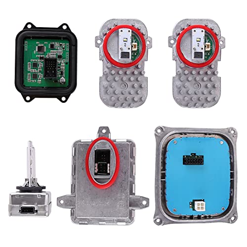 Xenon Ballast Bulb Light LED Module Diode Kit Replace for 2011-2013 E92 E93 328i 335i 3 Series,Headlight Ballast Control Module Unit Fit for 63117356250 63117263052 63117182396 63117263051